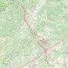 GR 700 : De Chamborigaud à Saint-Gilles (Gard) GPS track, route, trail
