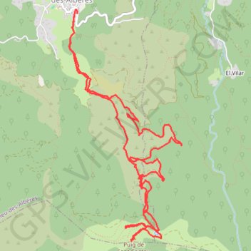 PUIG DE SANT CRISTAU 66 GPS track, route, trail