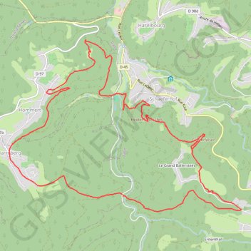 Harreberg GPS track, route, trail