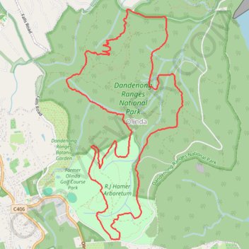 RJ Hamer Forest Arboretum GPS track, route, trail