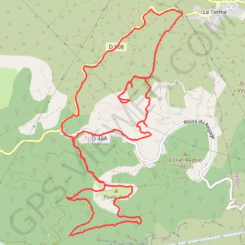 Rando Pichauris (tracé nord) GPS track, route, trail
