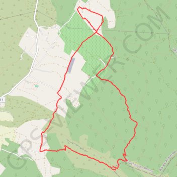 Saint-Paul-lez-Durance - La Vautubrière GPS track, route, trail