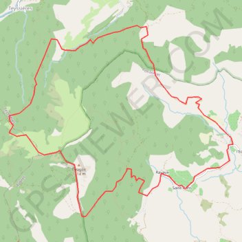 BARO COUGOIR GPS track, route, trail