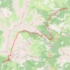 GR56 - Tour de l'Ubaye, jour 5 GPS track, route, trail