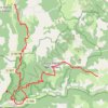 Hyelzas Les Vignes par Le Viala GPS track, route, trail