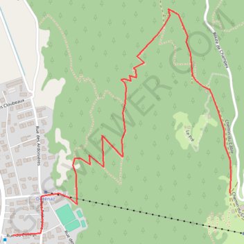 Le petit parcours du Trophée du Scex-Carro GPS track, route, trail