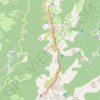 GR20 Prati - Usciolu GPS track, route, trail