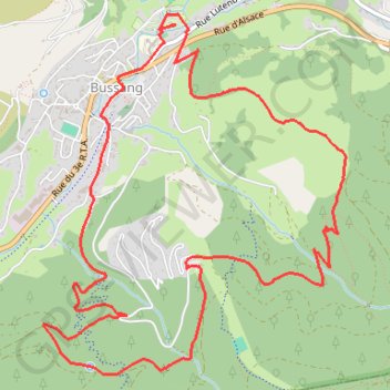 Route forestière de la Bouloie / Chemin de Noiregoutte Loop GPS track, route, trail