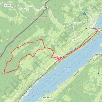 Forêt de la Combe Noire GPS track, route, trail