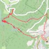 Ruisseau d'Alloix (Chartreuse) GPS track, route, trail