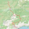 GR90 Du Lavandou à Notre Dame des Anges (Var) GPS track, route, trail