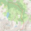 Le pic de la Coumette d'Espagne GPS track, route, trail