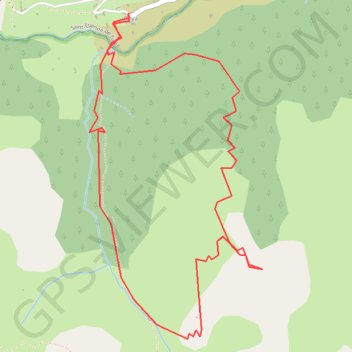 Crête de Cabane Vieille GPS track, route, trail