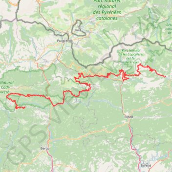 Trans-Pyrenee 2017 - dag 3 GPS track, route, trail