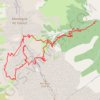 Tour des jumeaux de Faraut par la rampe des Ailes (Dévoluy) GPS track, route, trail