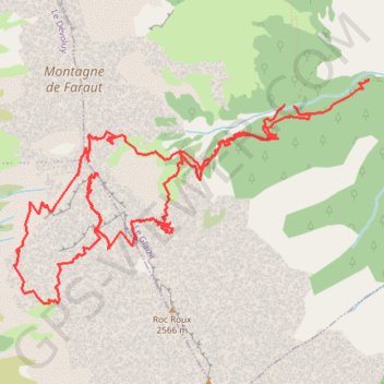 Tour des jumeaux de Faraut par la rampe des Ailes (Dévoluy) GPS track, route, trail