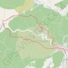Gorges de la Sainte-Beaume GPS track, route, trail
