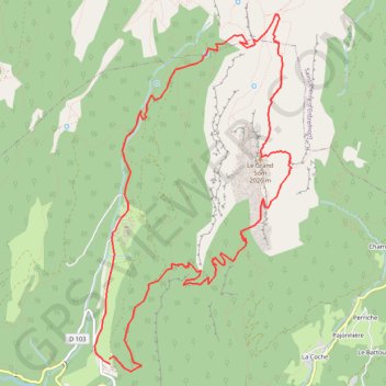 Grand Som GPS track, route, trail
