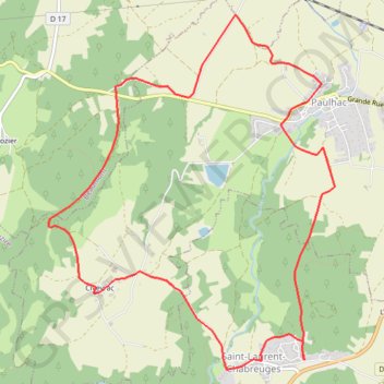 Les Deux Châteaux GPS track, route, trail