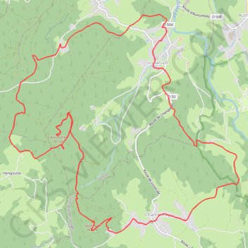 Jussarupt GPS track, route, trail