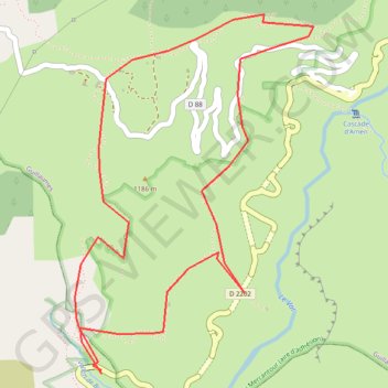 La Colla (Daluis) GPS track, route, trail