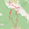 Les Balcons du Glandasse GPS track, route, trail