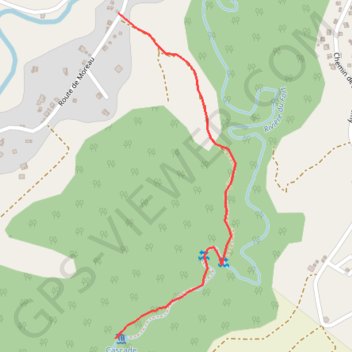 Bras de Fort GPS track, route, trail