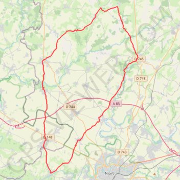 Pamplie GPS track, route, trail