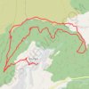Gourgas - Cirque du Bout du Monde GPS track, route, trail