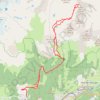 Grand Roc Face Ouest - Les Dalles (Vanoise) GPS track, route, trail