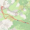 Pic de Baxouillade depuis vallée du Galbe GPS track, route, trail
