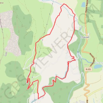 Charence Nivoul-Col Bayard-Nivoul GPS track, route, trail