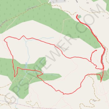 Bagnols en Forêt - Col de la Pierre du Coucou GPS track, route, trail