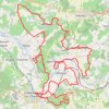 Chateauneuf sur charente GPS track, route, trail