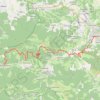 Saint Jean - Saint Girons par la montagne GPS track, route, trail