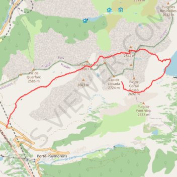 Corredor w puigpedros GPS track, route, trail