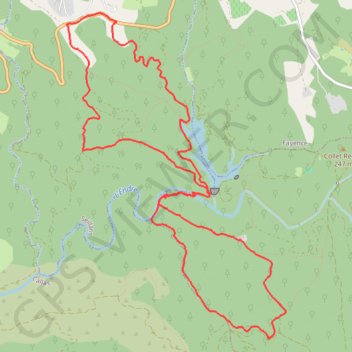 Brovès en Seillans GPS track, route, trail