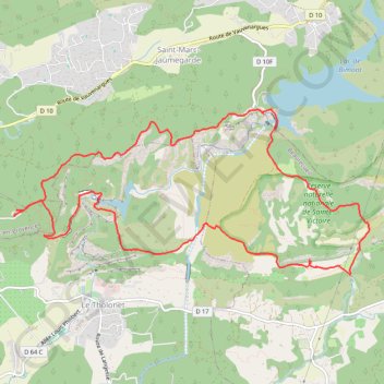 Sainte Victoire (Bimont-Zola-Bibemus) GPS track, route, trail
