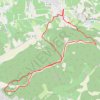 Ansouis - Villelaure par L'Ubac GPS track, route, trail