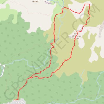 Punta di Feno GPS track, route, trail