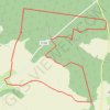 Thivet bois de Lardigny GPS track, route, trail
