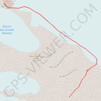 Aiguille Carrée GPS track, route, trail