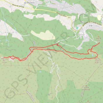 Pilon du Roi IME) GPS track, route, trail