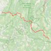 Traversée du Vercors de Peyrus à Lus-la-Croix-Haute GPS track, route, trail