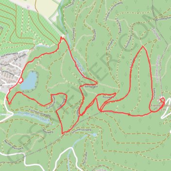 Sinzheim (D) GPS track, route, trail