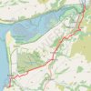 Welsh coastal path GPS track, route, trail