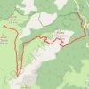 MTB Roubion Tinée GPS track, route, trail