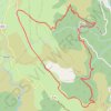 Boucle Sablières - La Bombine - Sablières GPS track, route, trail