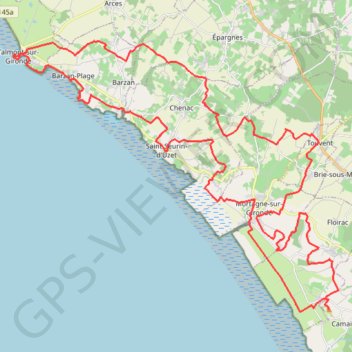 Mortagne 60 kms GPS track, route, trail