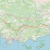 De la Sainte-Baume à la Méditerranée GPS track, route, trail